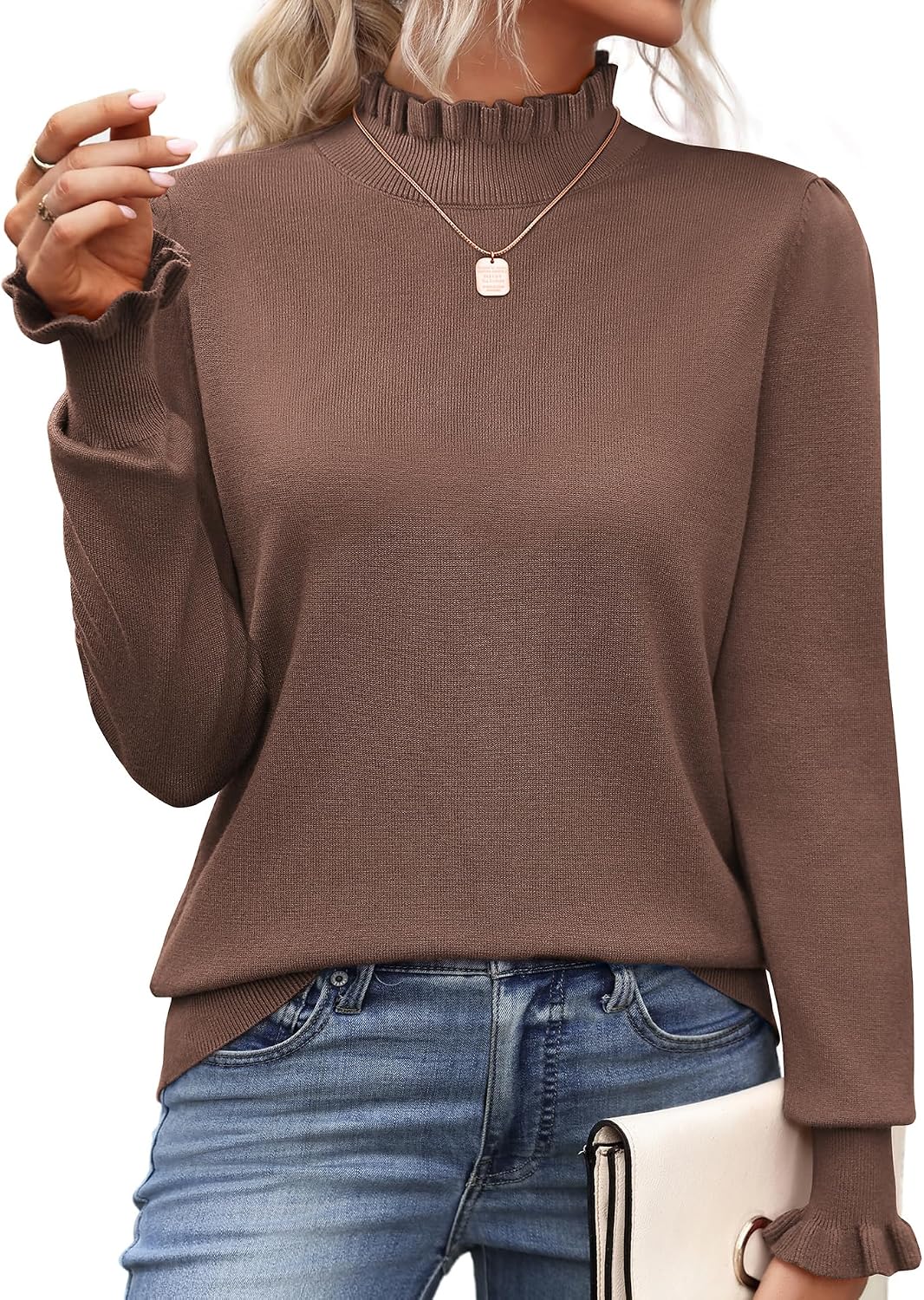 Thumbnail 5 de Zeagoo Women's Turtleneck Sweater