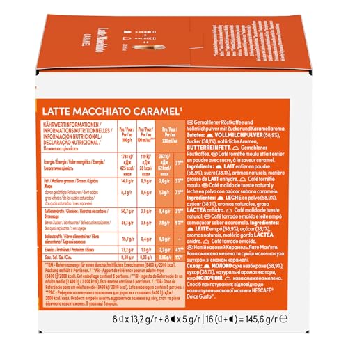 Thumbnail 14 de NESCAFÉ Dolce Gusto Latte Macchiato Caramel, 48 cápsulas con café y caramelo
