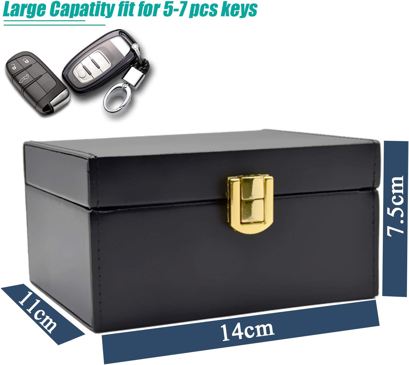 Detalle 2 de Faraday key fob safe box, RFID blocker