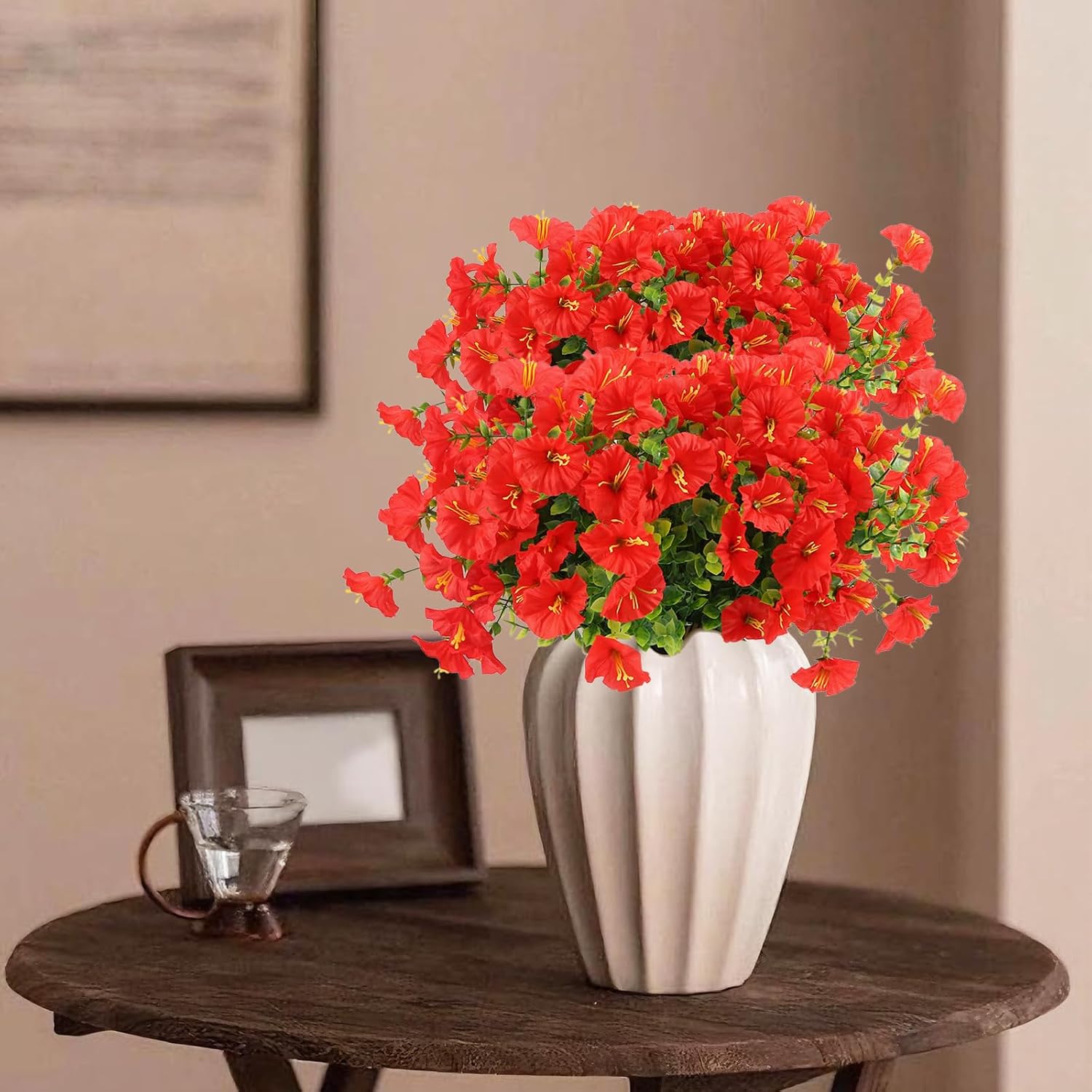 Thumbnail 4 de msymsyu MSY-002-06 kunstpetunia’s, rood, 36 cm, set van 7