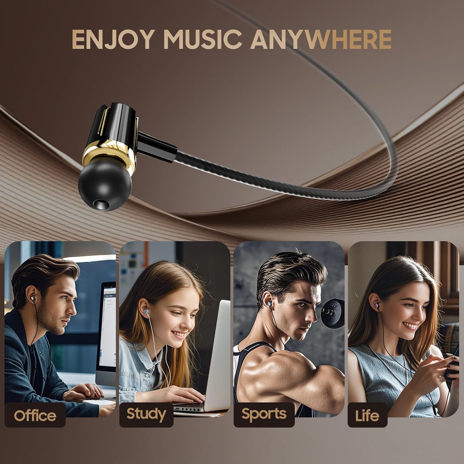 Thumbnail 6 de Rayleigh Wired Earbuds