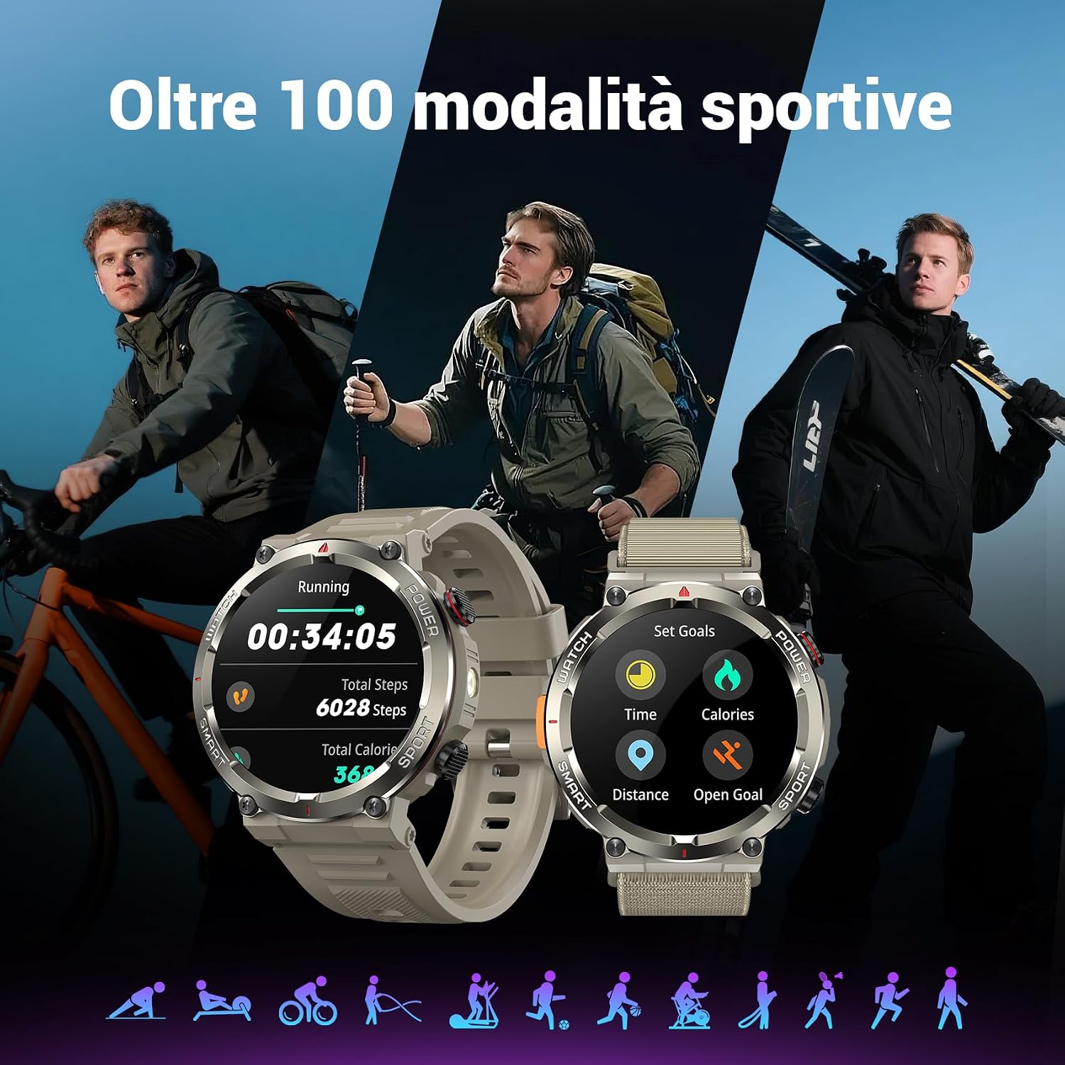 Thumbnail 4 de Blackview W50Pro Smartwatch 1,45