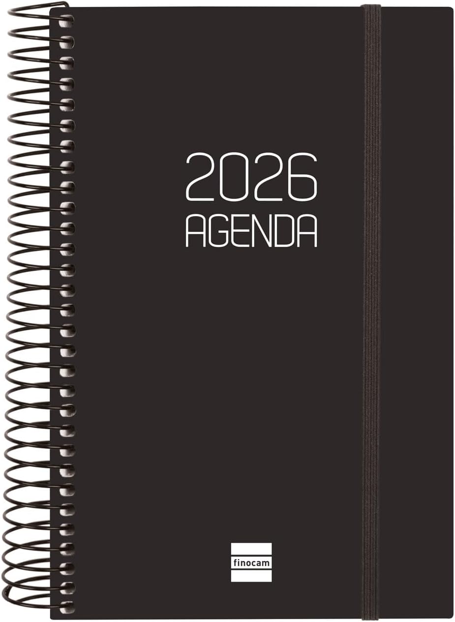 Thumbnail 6 de Finocam Agenda Espiral 2026 1 día por página 📒