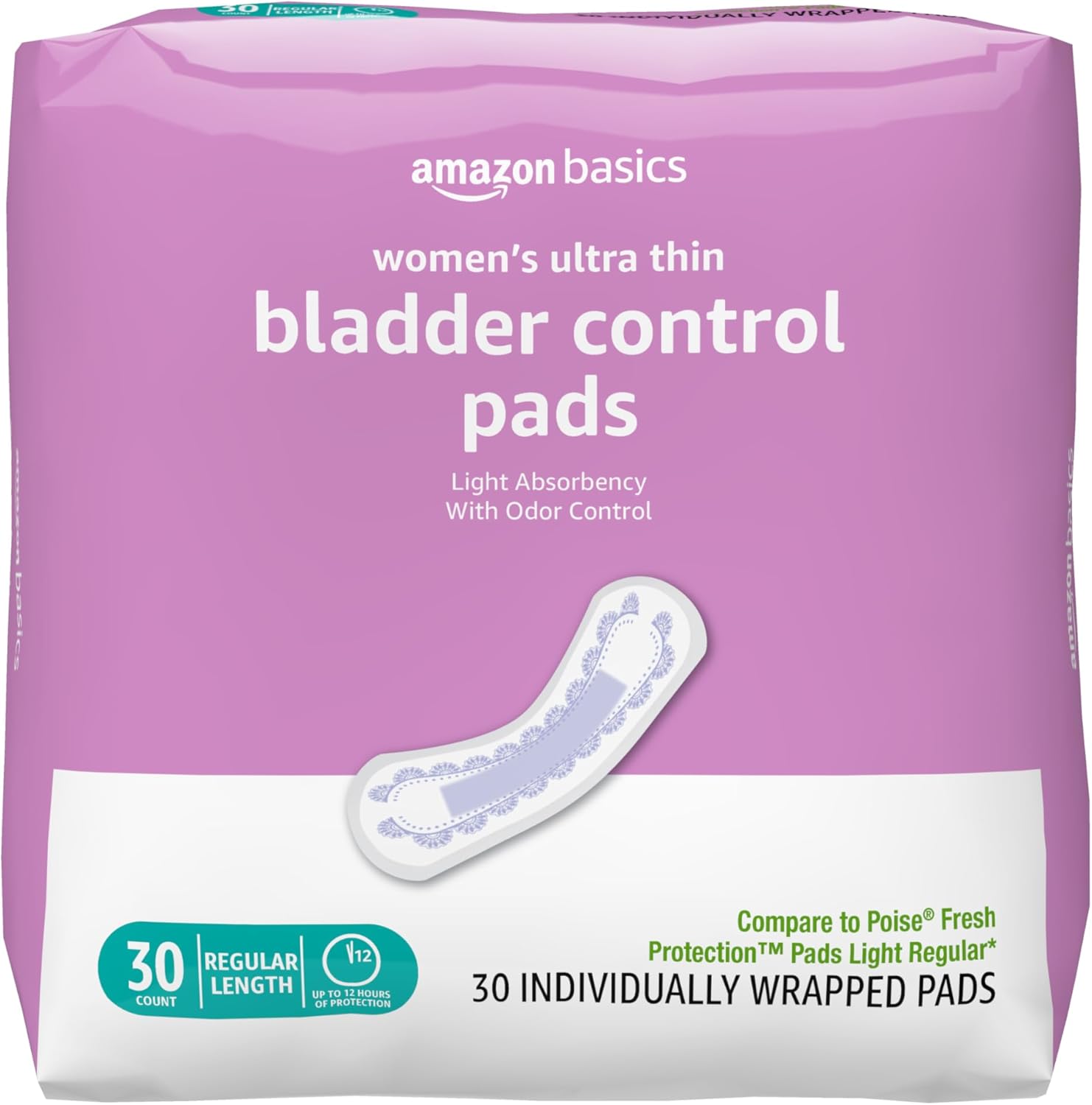 Amazon Basics Ultra Thin Pads 30 Pack