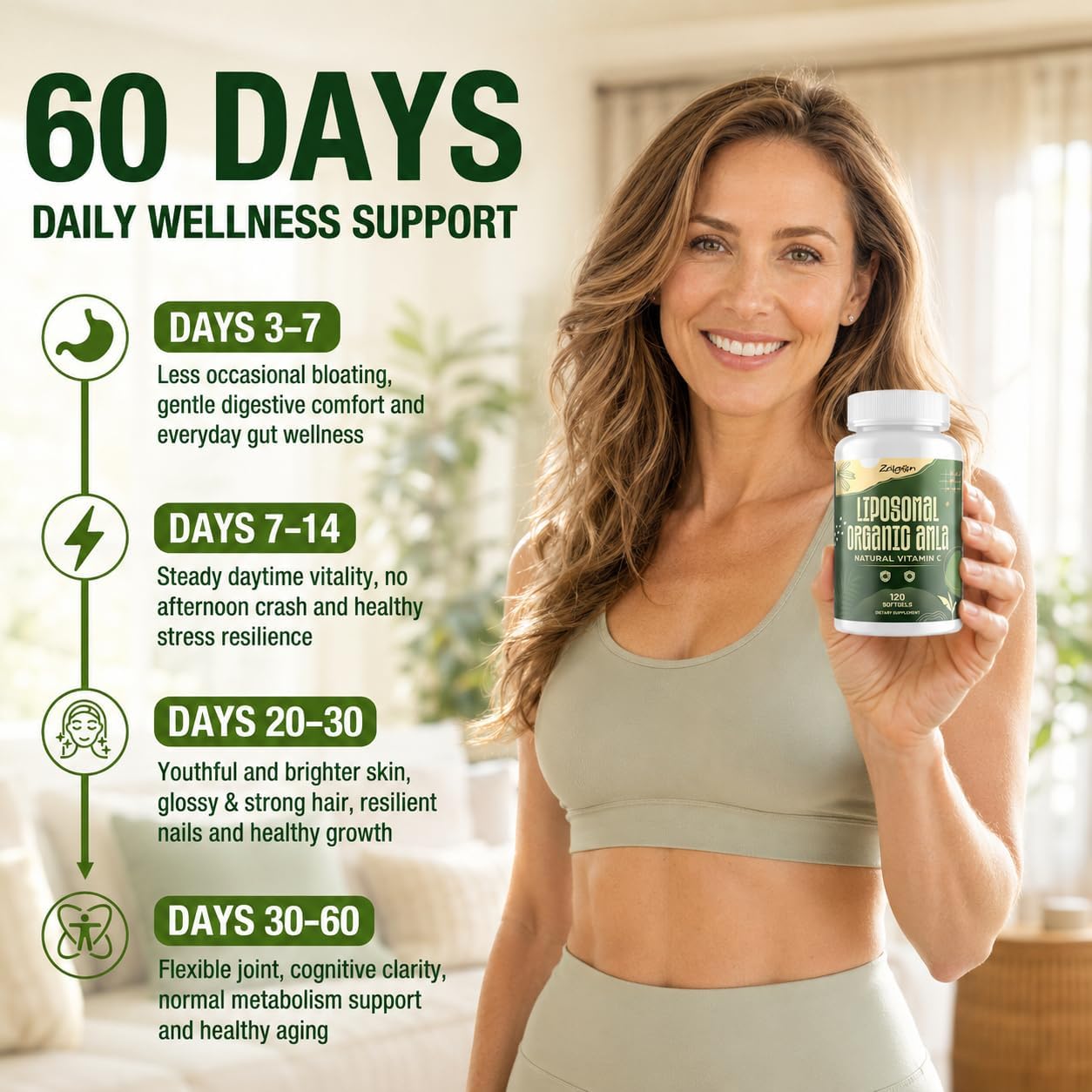 Detalle de Zalgon Amla Supplement 1500mg