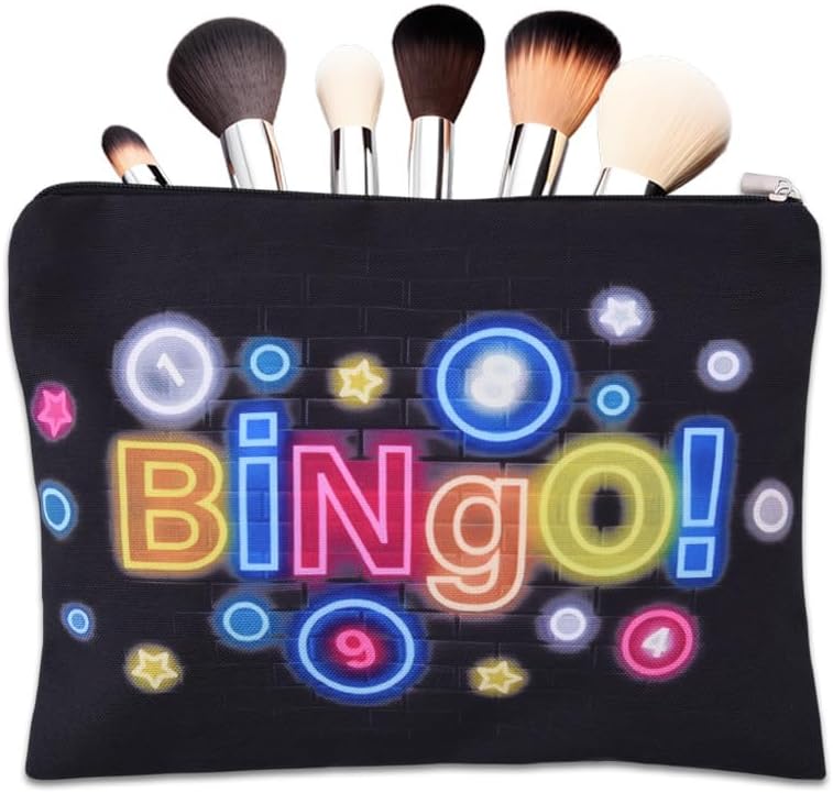Detalle 2 de Bingo Makeup Pouch Canvas