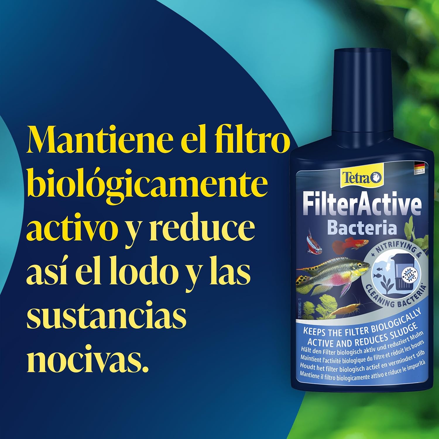Detalle de Tetra FilterActive 250 ml para filtros de acuario 🐟