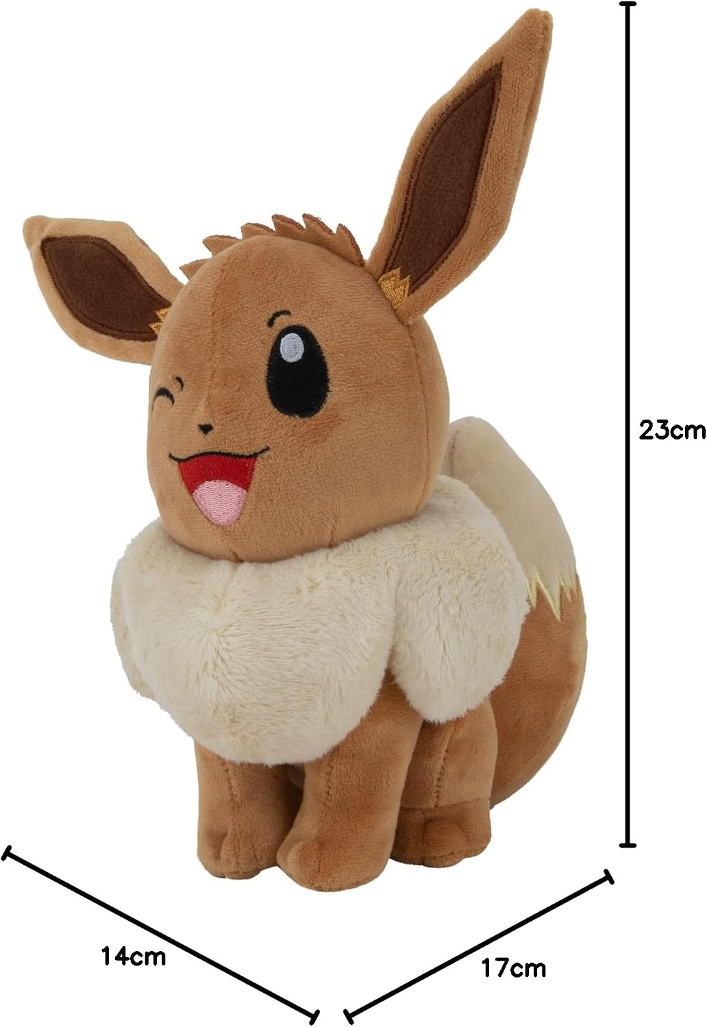 Thumbnail 5 de Pokémon Évoli peluche 20 cm