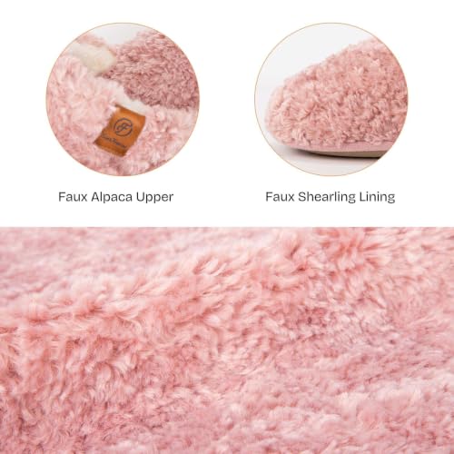 Thumbnail 4 de EverFoams Women's Fuzzy Slippers Memory Foam – Pink, UK 3-4