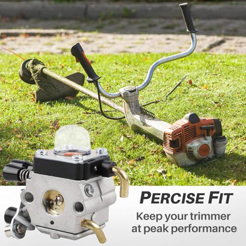Thumbnail 6 de Kit carburateur Jrisbo pour STIHL FS38 FS55 FS45 FS46 KM55 FC55 HS45 – 9 en 1, pièces de remplacement compatibles