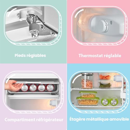Thumbnail 8 de Comfee' RCD93WH2(E) Réfrigérateur à une porte 93 L – blanc