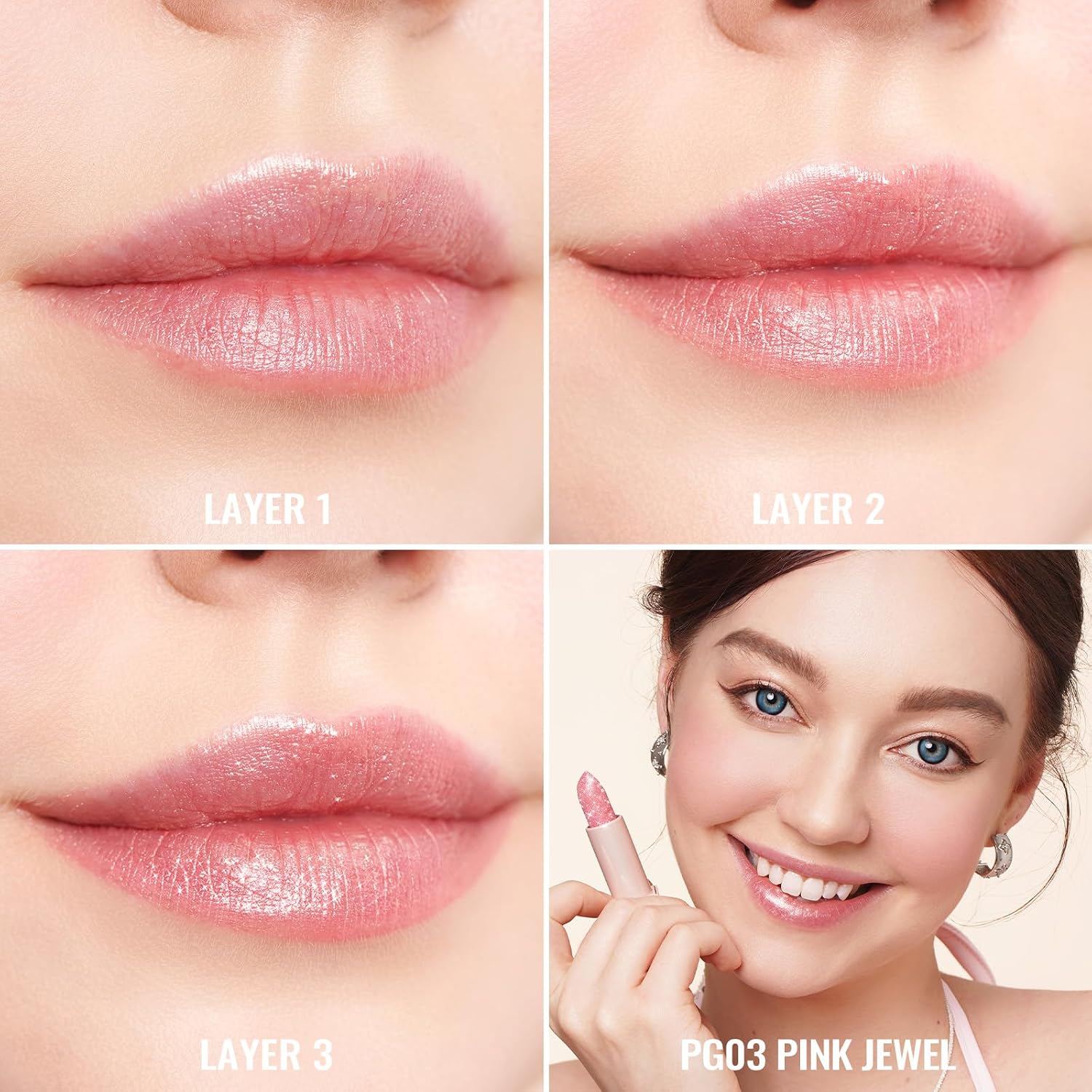 Detalle de OULAC Rossetto Idratante 03 Pink Jewel 💄