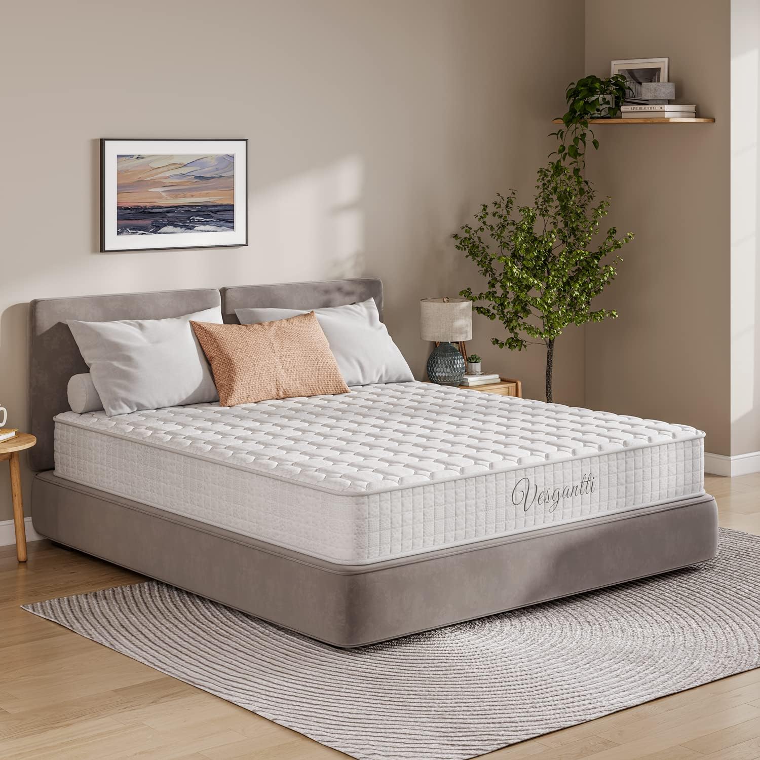 Thumbnail 5 de Vesgantti 4FT6 Double 10-inch Hybrid Mattress