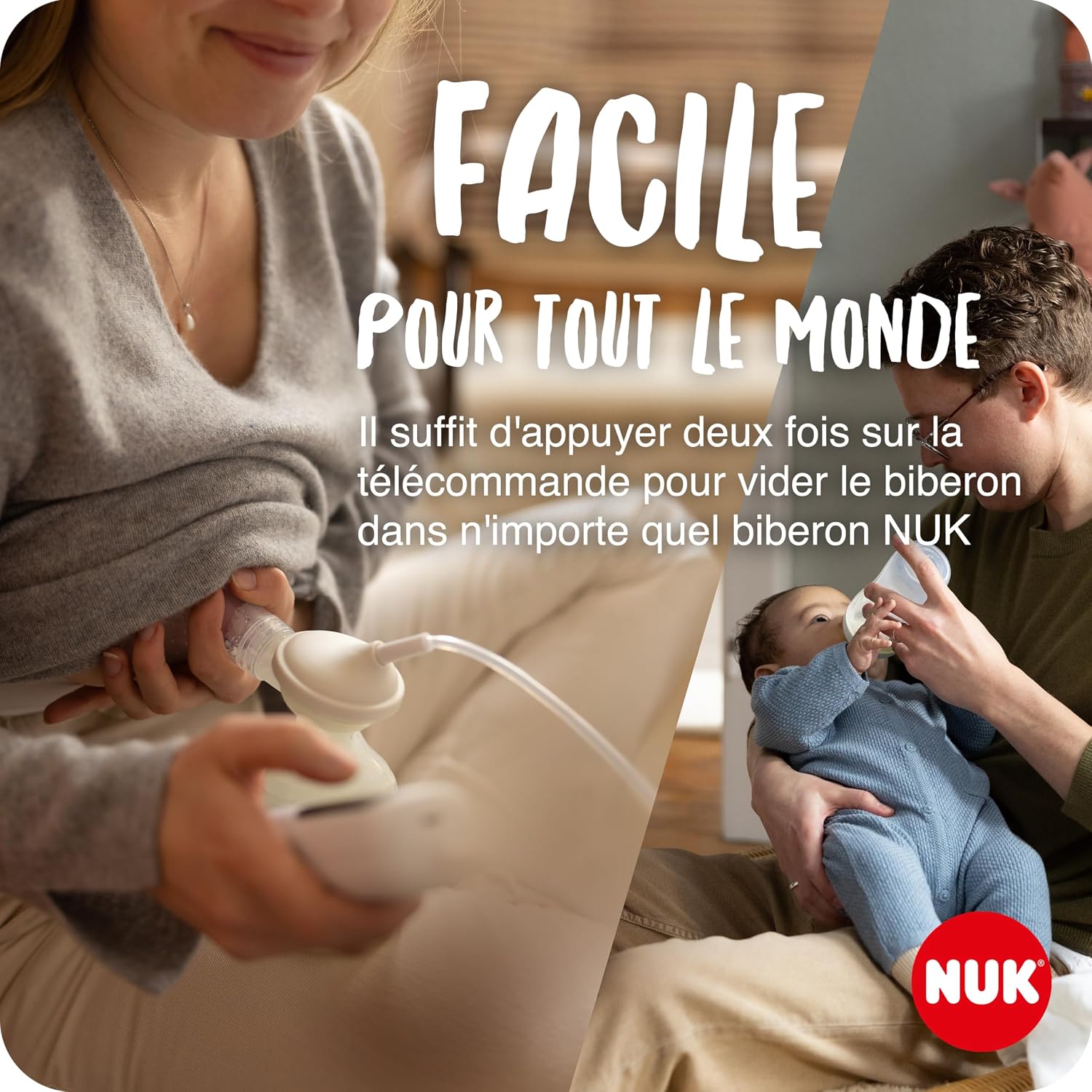 Detalle 2 de NUK Soft & Easy tire-lait électrique 120 min