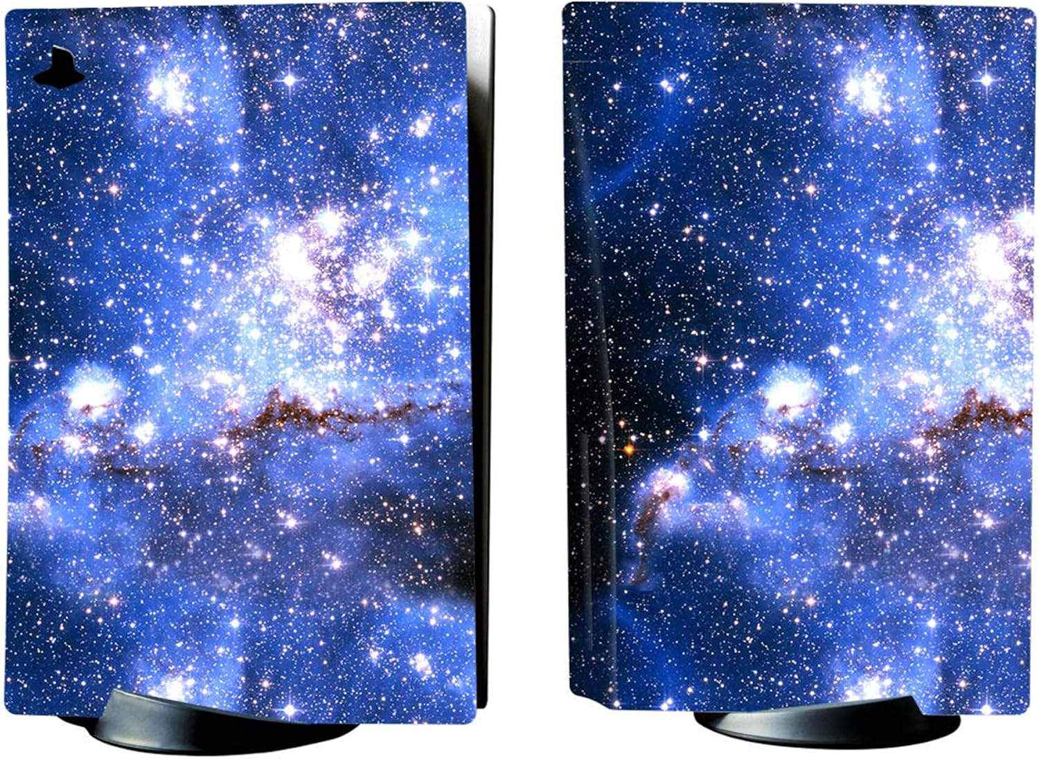 Thumbnail 6 de playvital Blue Galaxy PS5 Full Set skin