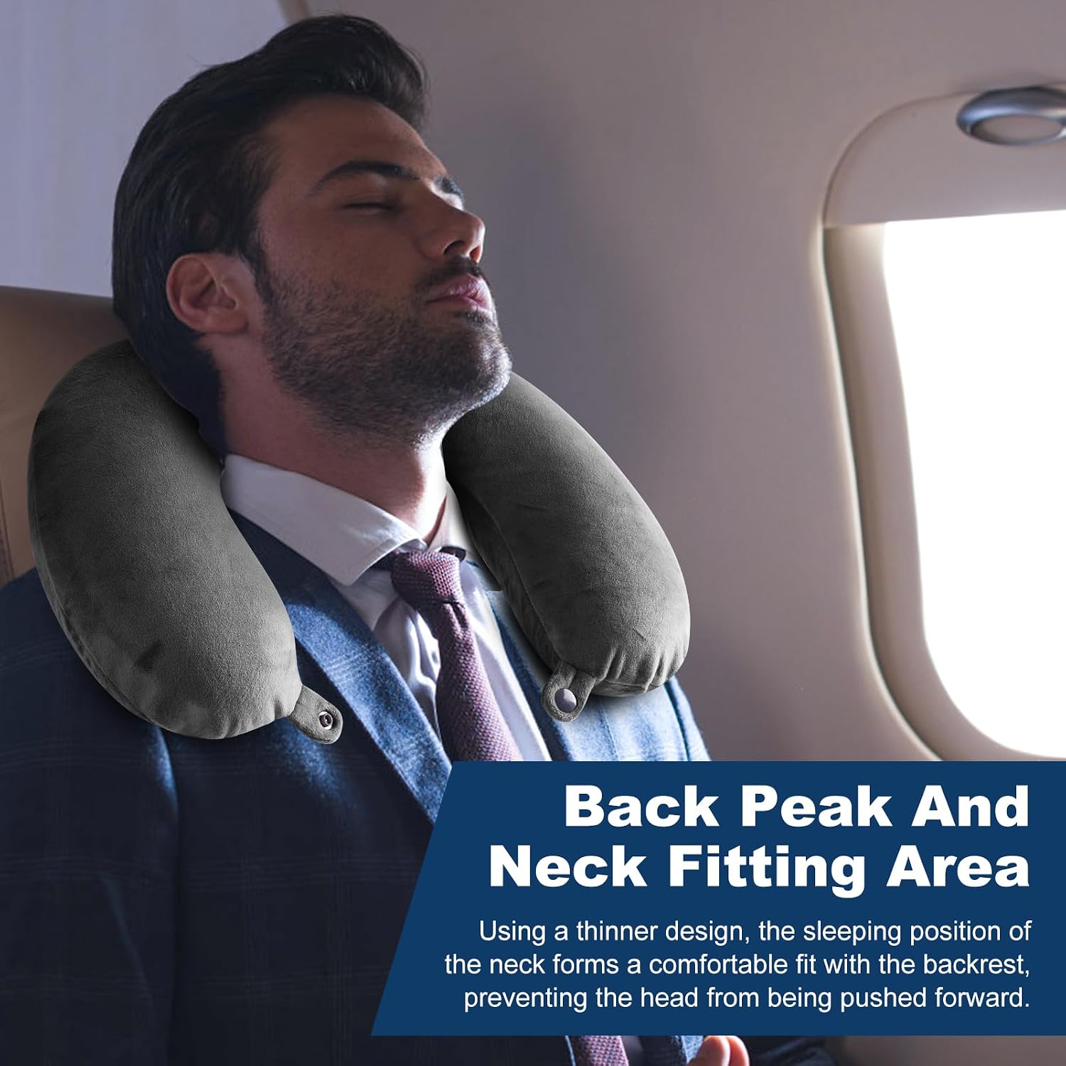 Thumbnail 5 de kierain Travel Pillow Memory Foam Neck Pillow