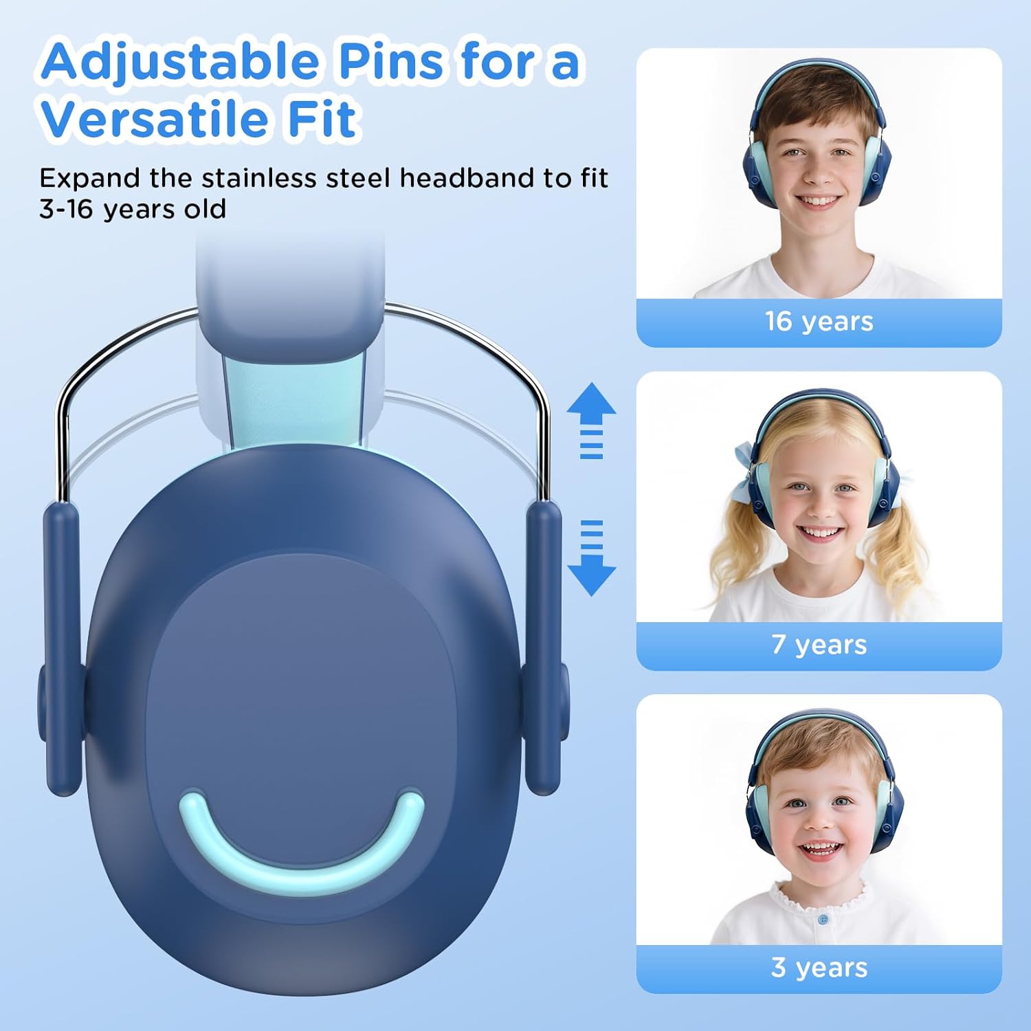 Thumbnail 2 de Link Dream Dream Ear Defenders for Children (Kids) – SNR 30dB noise cancelling headphones for ages 3–16, for autism & shooting