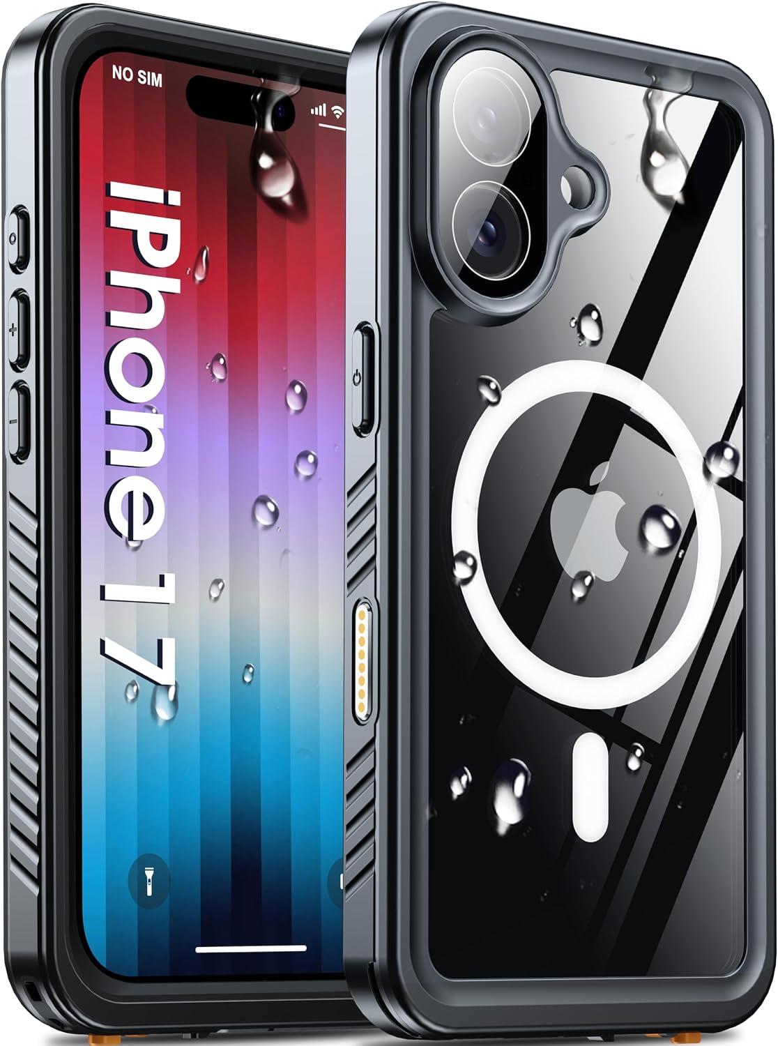 Detalle de Oterkin iPhone 17 case IP68 waterproof, 6.3"