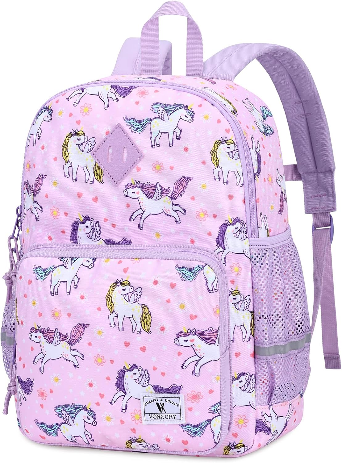 Thumbnail 6 de VX VONXURY Kids Backpack 12.3L – Lightweight, Water-Resistant Toddler School Bag with Chest Strap (Dinosaur or Unicorn)