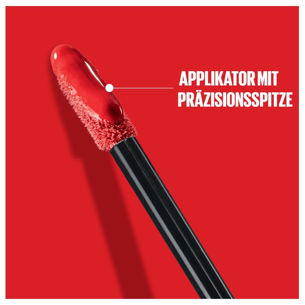 Thumbnail 6 de Maybelline New York Super Stay Vinyl Ink – flüssiger Lippenstift mit Vinyl-Glanz, 16H Halt & Nuance 10 Lippy (4,2 ml)