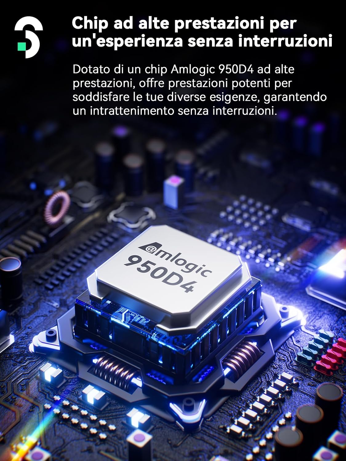 Thumbnail 6 de Soomfon SK3 Smart Proiettore Portatile con WiFi e Bluetooth, 1080P e rotazione 360°