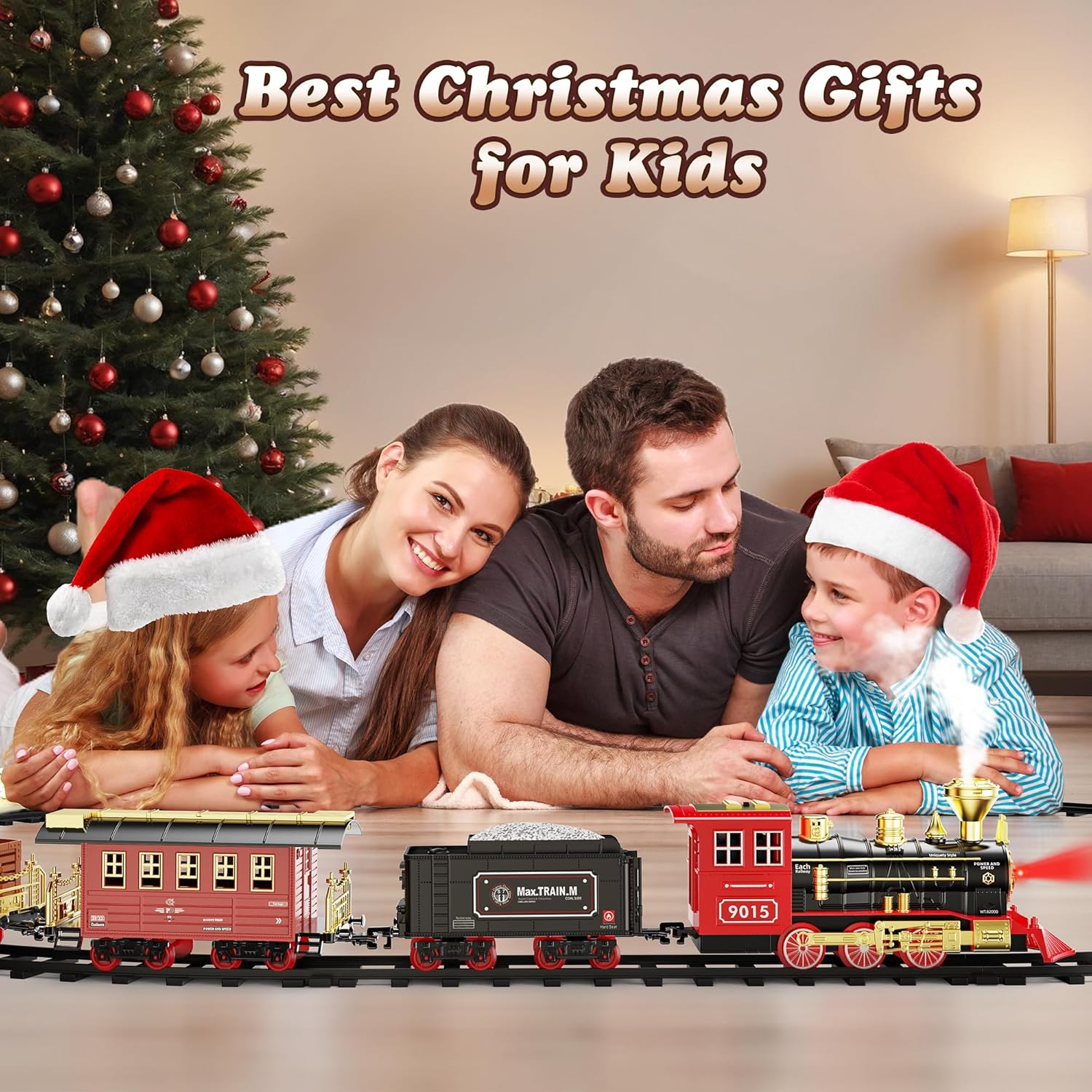 Detalle de Hot Bee remote control train set 8 commands