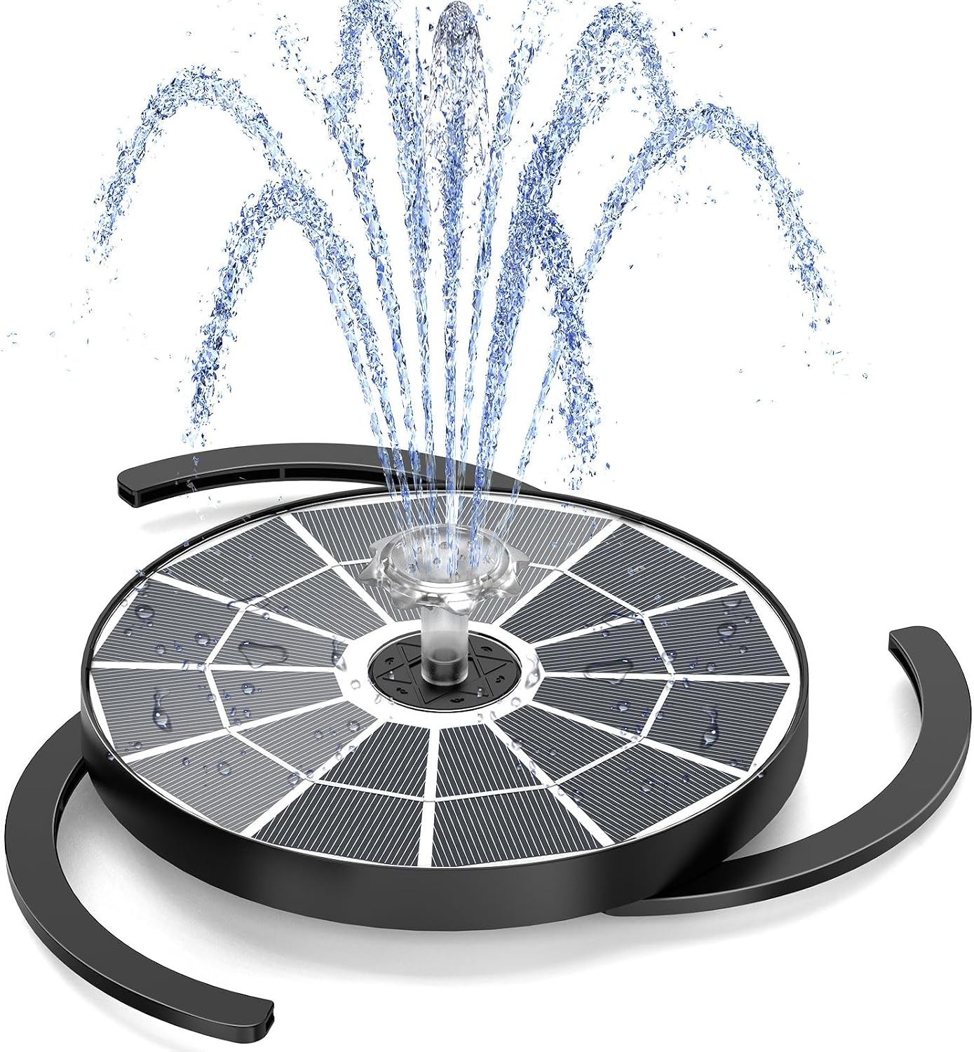 Detalle de AISITIN solar water fountain 3.7W