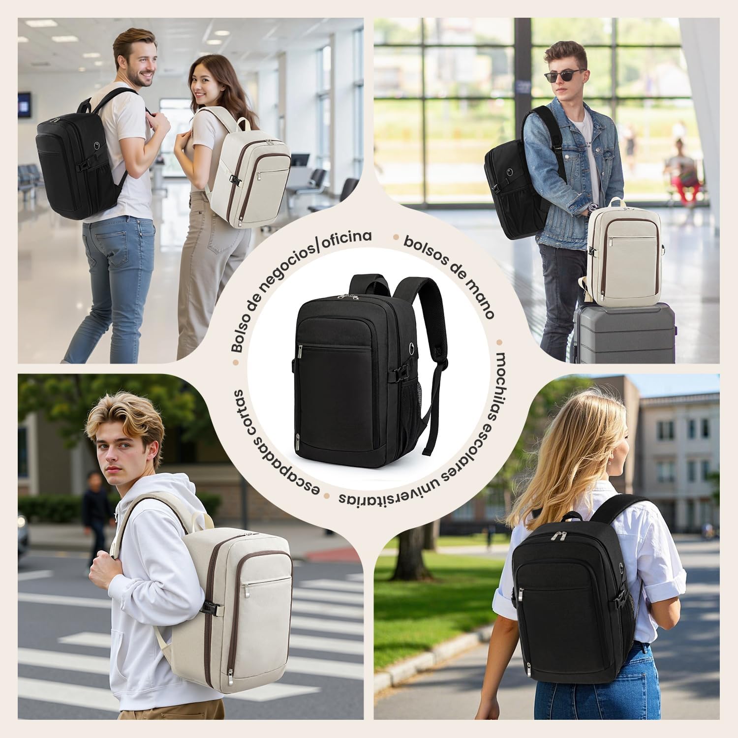 Thumbnail 6 de Mochila cabina 40x30x20 para Ryanair
