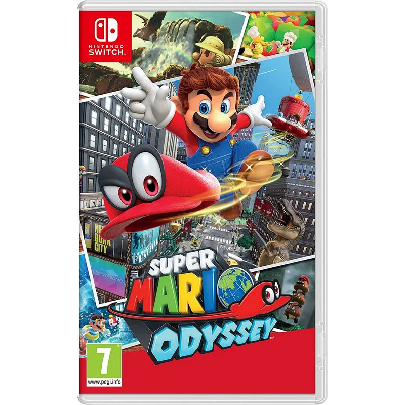 Detalle de Super Mario Odyssey Nintendo Switch