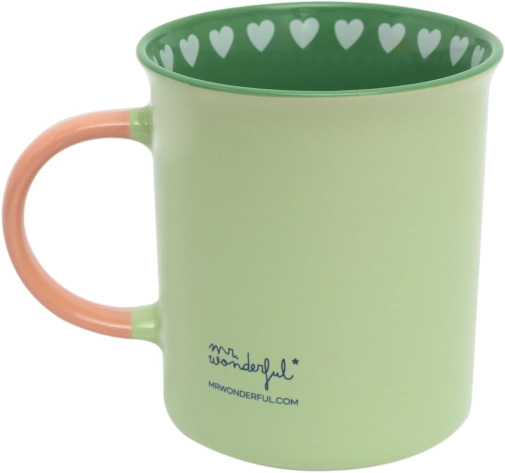 Detalle 2 de Mr.Wonderful Taza "Si tú me dices ven" ☕ 12x15.5x18.5