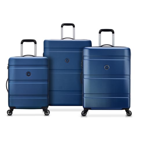 Detalle de DELSEY Paris Airship 2.0 – Set de 3 valises rigides bleu clair