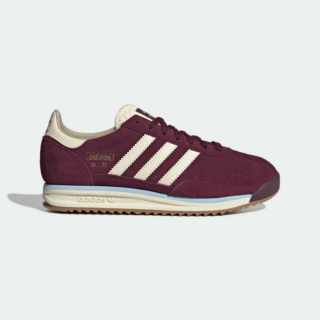 Detalle de Zapatilla SL 72 RS de Adidas: estilo y comodidad para el día a día