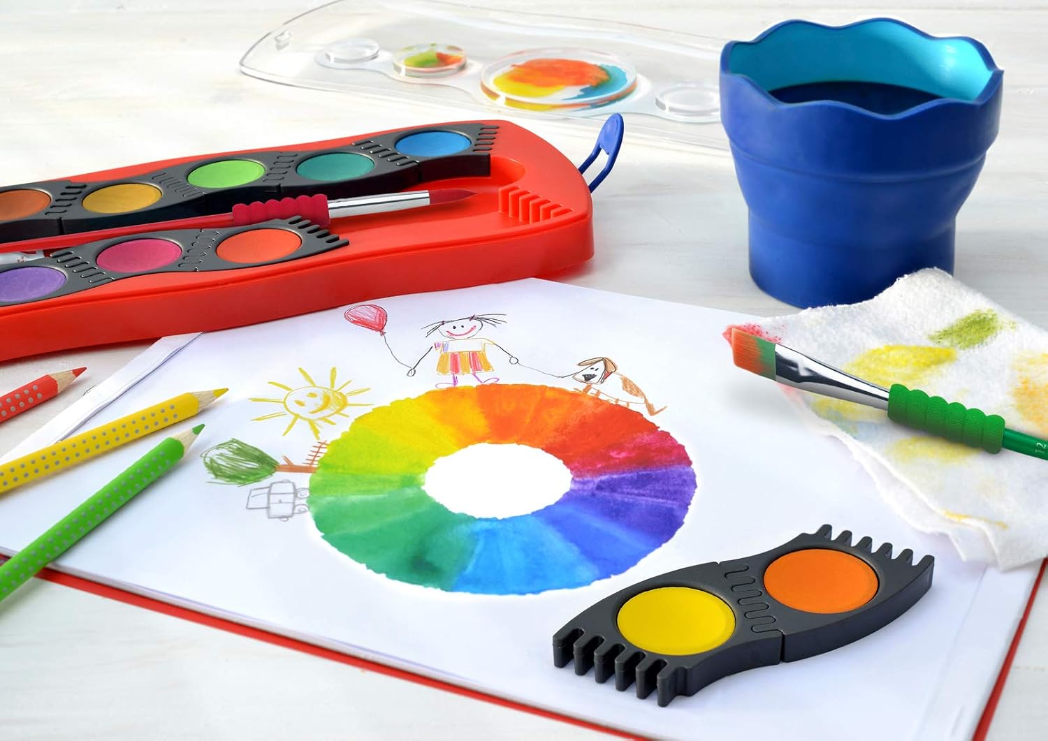 Thumbnail 6 de Faber-Castell Colour Grip Buntstifte Set, 12 Malstifte bruchsicher