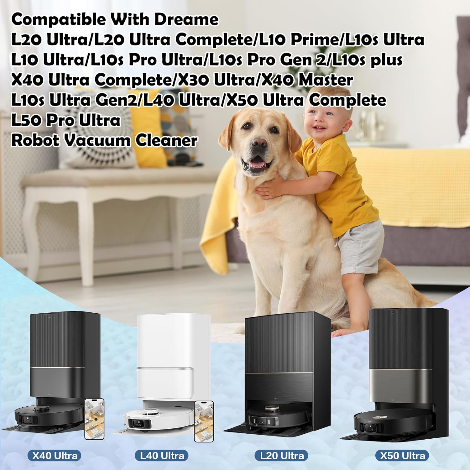 Thumbnail 1 de Wischtücher 8er-Set für Dreame/ECOVACS