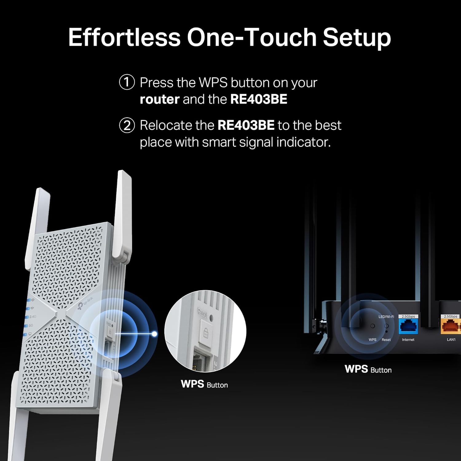 Thumbnail 6 de TP-Link BE6300 Wi‑Fi 7 Range Extender 6.3 Gbps 📶