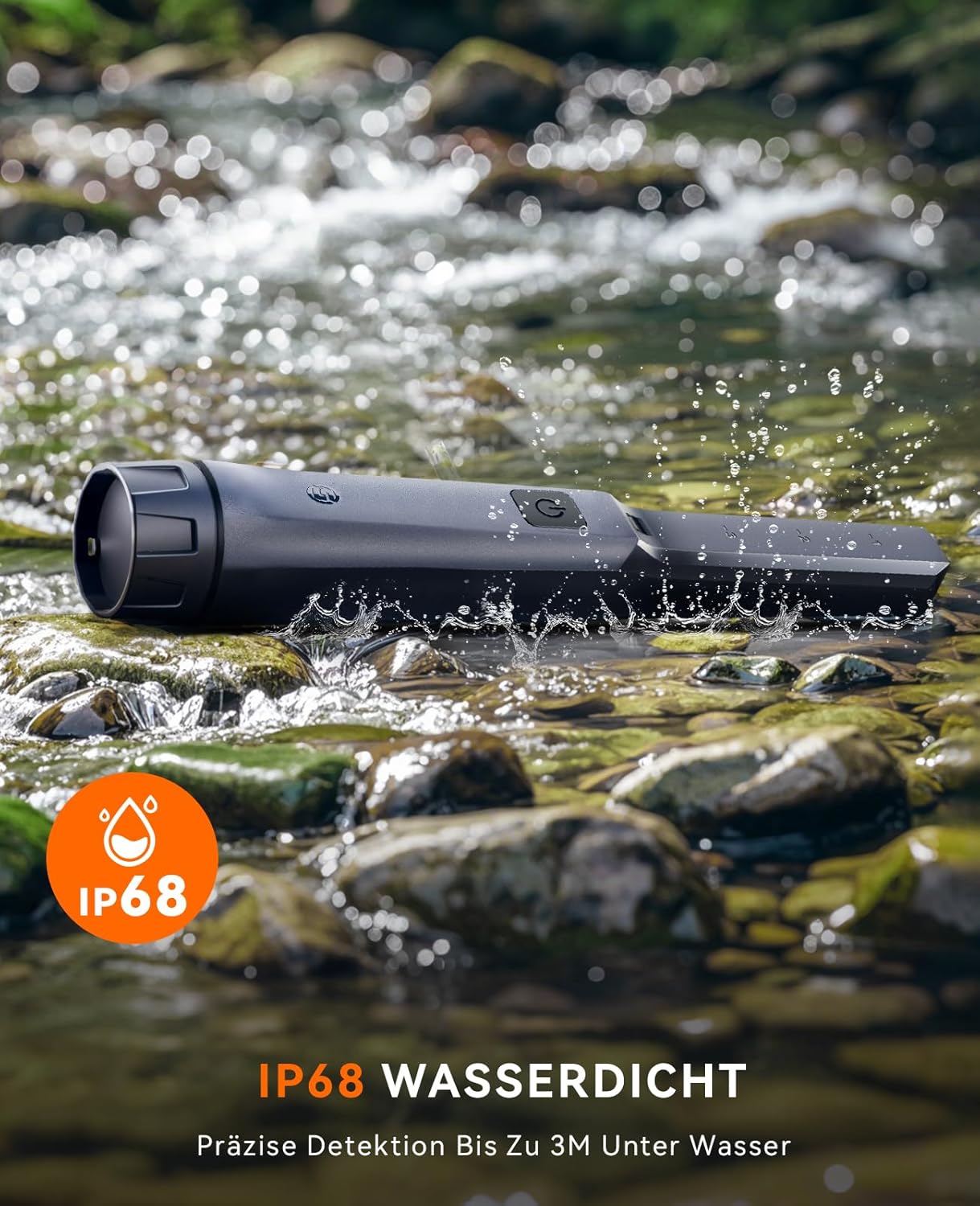 Thumbnail 5 de SUNPOW Pinpointer Metallldetektor 15 h Laufzeit