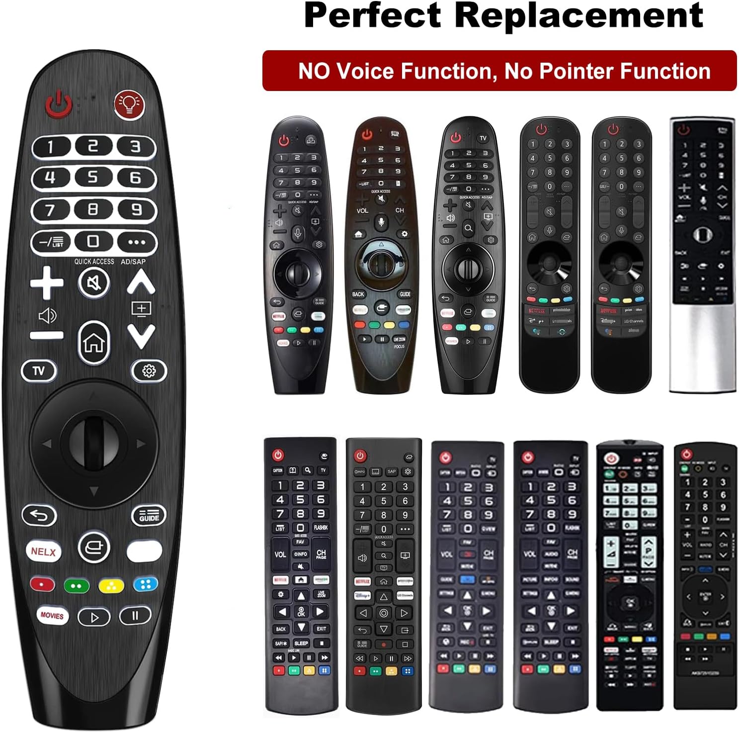 Thumbnail 3 de Telecomando retroilluminato compatibile LG