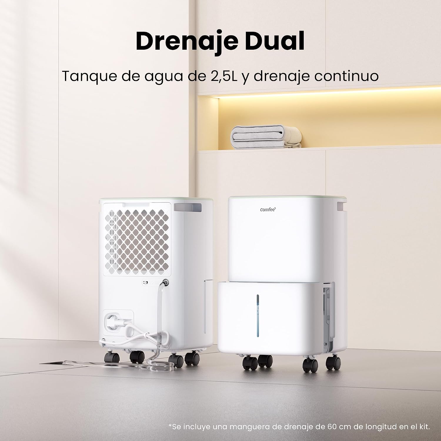 Thumbnail 5 de COMFEE' Aqua Dry 2026 12L deshumidificador