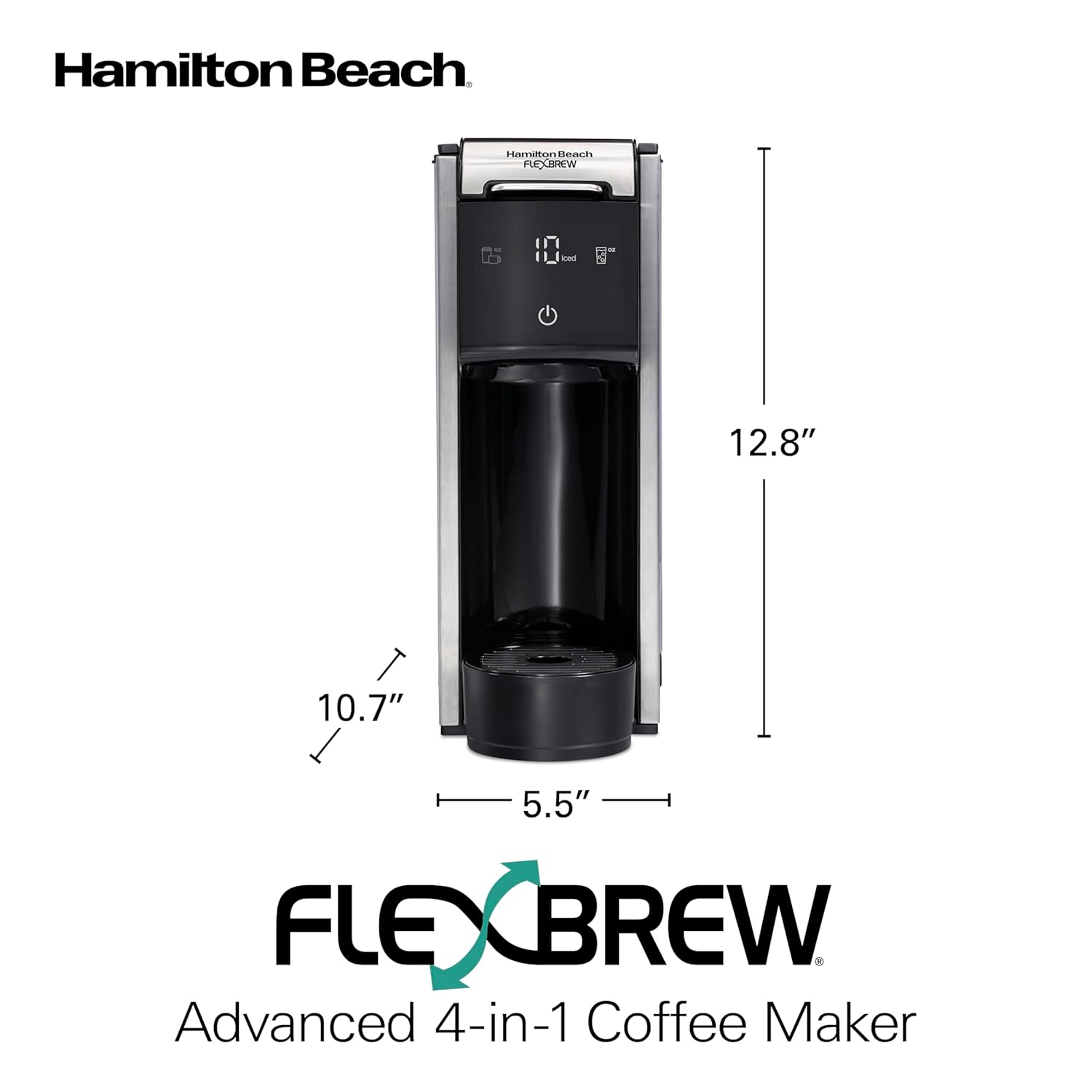 Thumbnail 1 de Hamilton Beach FlexBrew 4-in-1 Coffee Maker ⚙