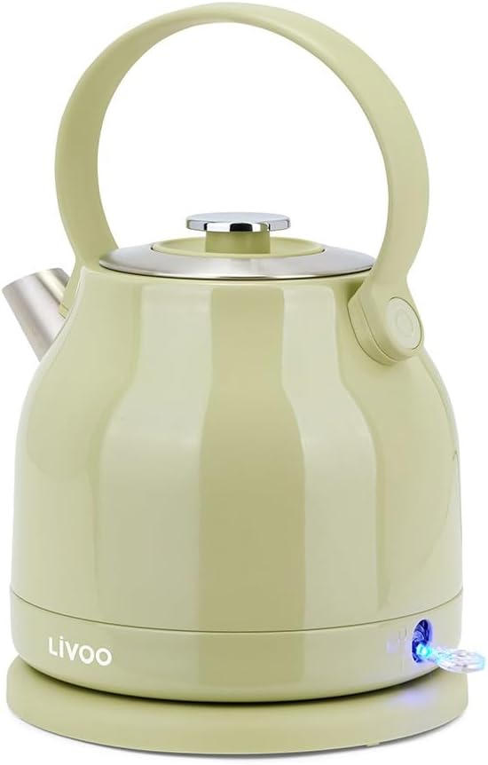 Detalle 2 de LIVOO DOD202C – czajnik retro 1,5 l ze stali nierdzewnej, 1850–2200 W