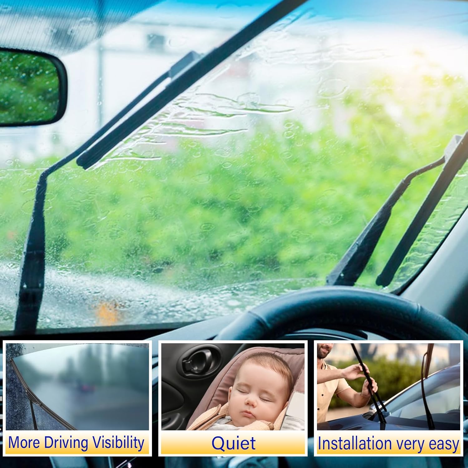 Thumbnail 5 de 22" Front Wiper Blades for Silverado 1500