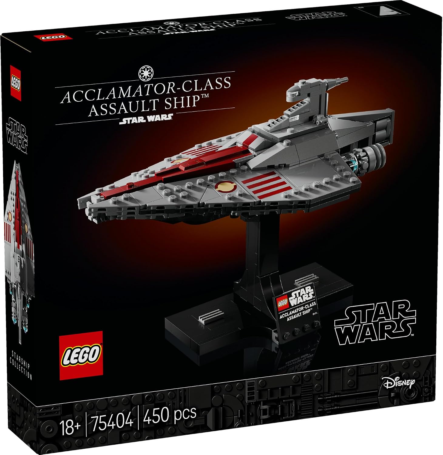 Detalle de レゴ スター・ウォーズ 75404 アクラメイター級アサルト・シップ 450ピース