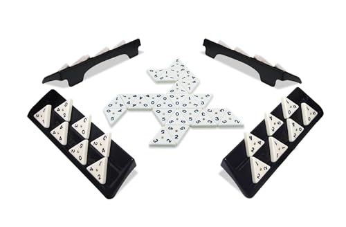 Detalle de Goliath Triominos Deluxe — Jeu de société triangulaire pour 2 à 4 joueurs (à partir de 6 ans)