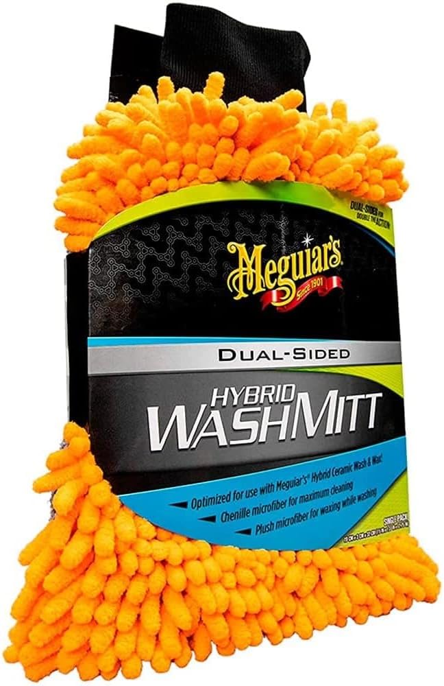 Thumbnail 2 de Meguiar's Hybrid Wash Mitt – Beidseitiger Mikrofaser Waschhandschuh (X210200EU)