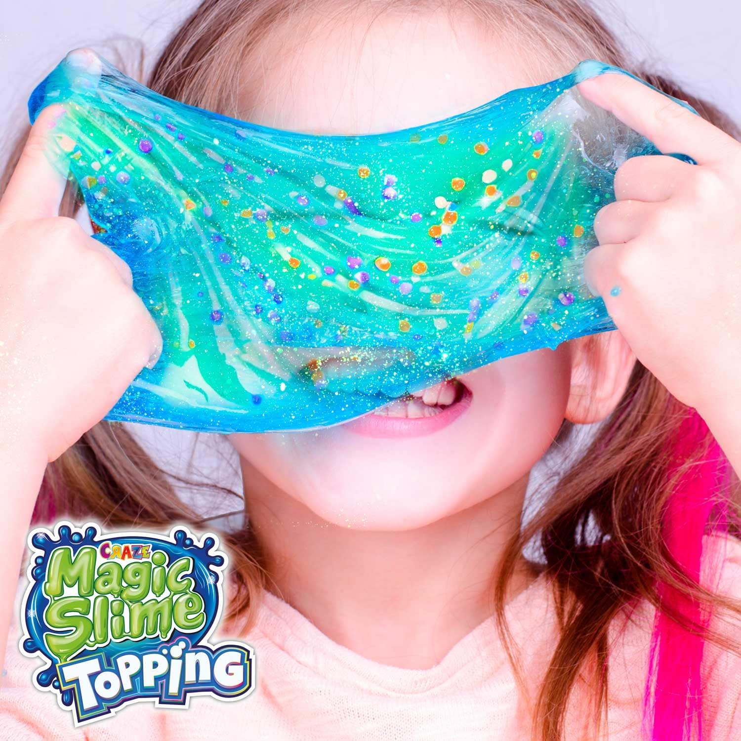 Thumbnail 5 de Magic Slime CRAZE con topping glitter, set da 3 barattoli da 70 ml