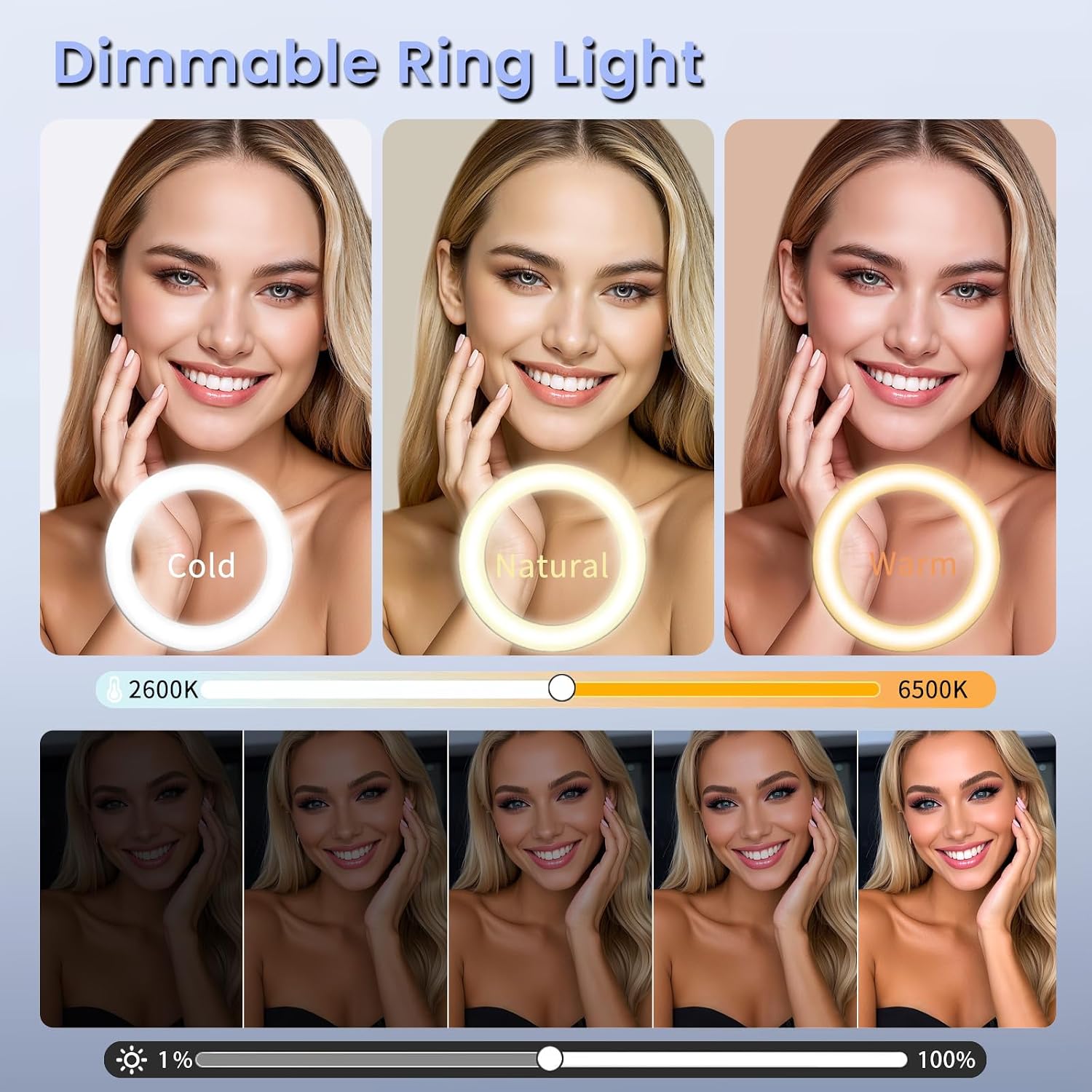 Thumbnail 3 de MACTREM 22-inch Ring Light Stand
