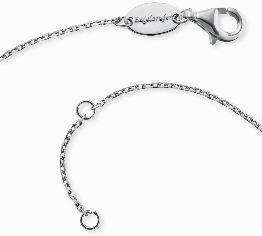 Detalle de Engelsrufer Damen Armband aus Sterling Silber und Kraftstein – verstellbar 17–19 cm, nickelfrei
