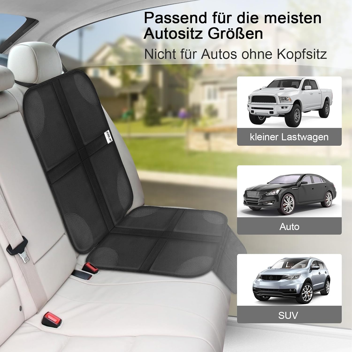 Thumbnail 6 de Ezilif Kindersitzunterlage ISOFIX 49×62 cm