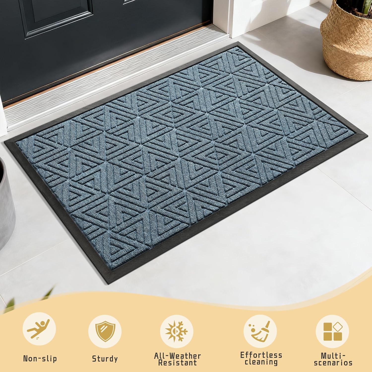 Thumbnail 6 de Yimobra Outdoor Mat 29.5x17 Waterproof Welcome Mat ๐