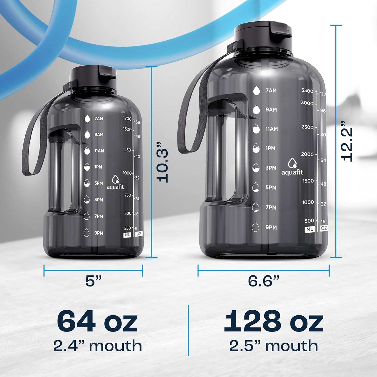 Thumbnail 6 de AQUAFIT 1 Gallon Water Bottle 128 oz